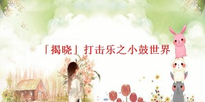 「揭晓」打击乐之小鼓世界