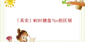 「真实」MIDI键盘与c的区别