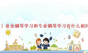 「真实」业余钢琴学习和专业钢琴学习有什么相同和不同